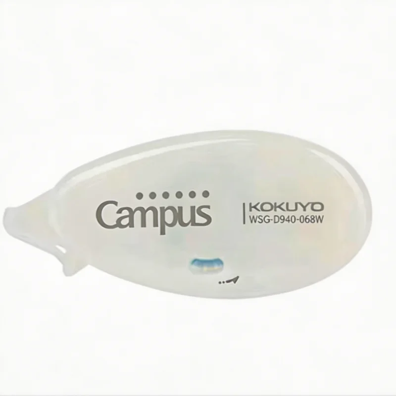 Cinta Adhesiva de Doble Cara Desechable KOKUYO Campus Dot Liner, Cinta Adhesiva para Bullet Journal, Pegamento Portátil para Manualidades