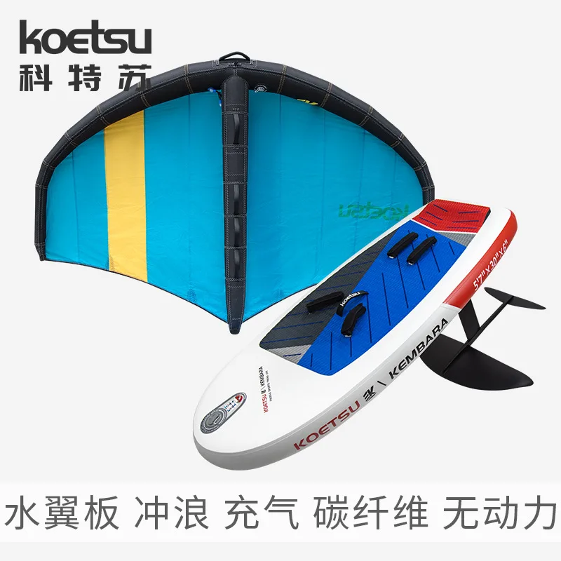 

Hydrofoil Board, Surfing Unpowered Carbon Fiber Paddle Board Inflatable SUP Paddle Board