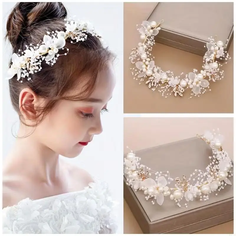 60M Long Plastic Pearls Chain Artificial Pearls Strand for Scrapbooking Flower Arrangement Handmade Costume Sewing Craft B03E