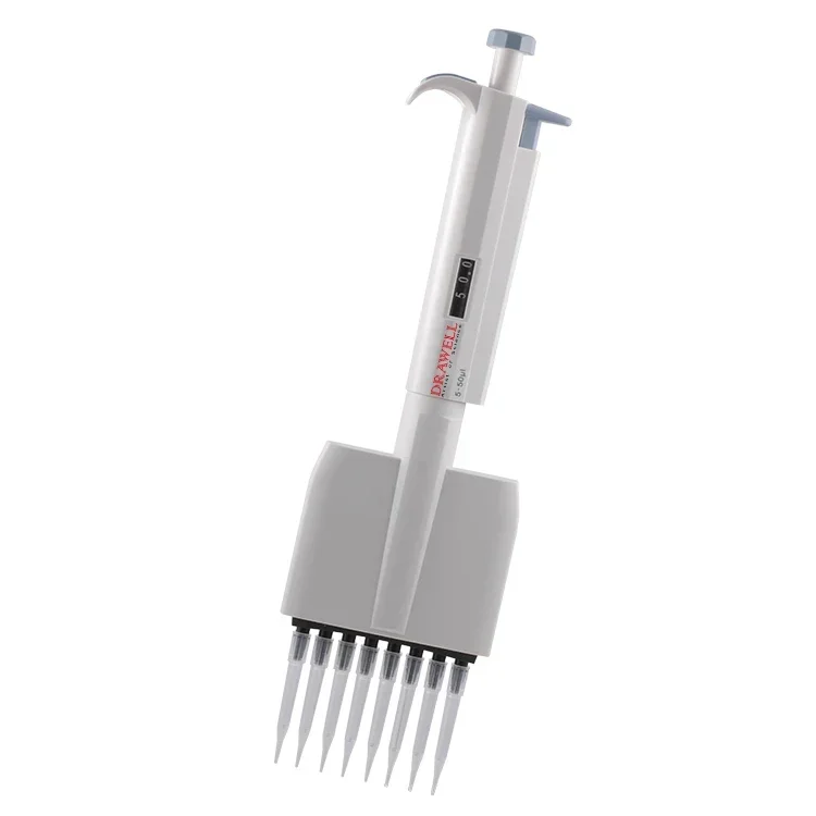 

Laboratory Micropipette Manual Adjustable Pipette Single and 8 Channels Pipettor Micro Pipettes
