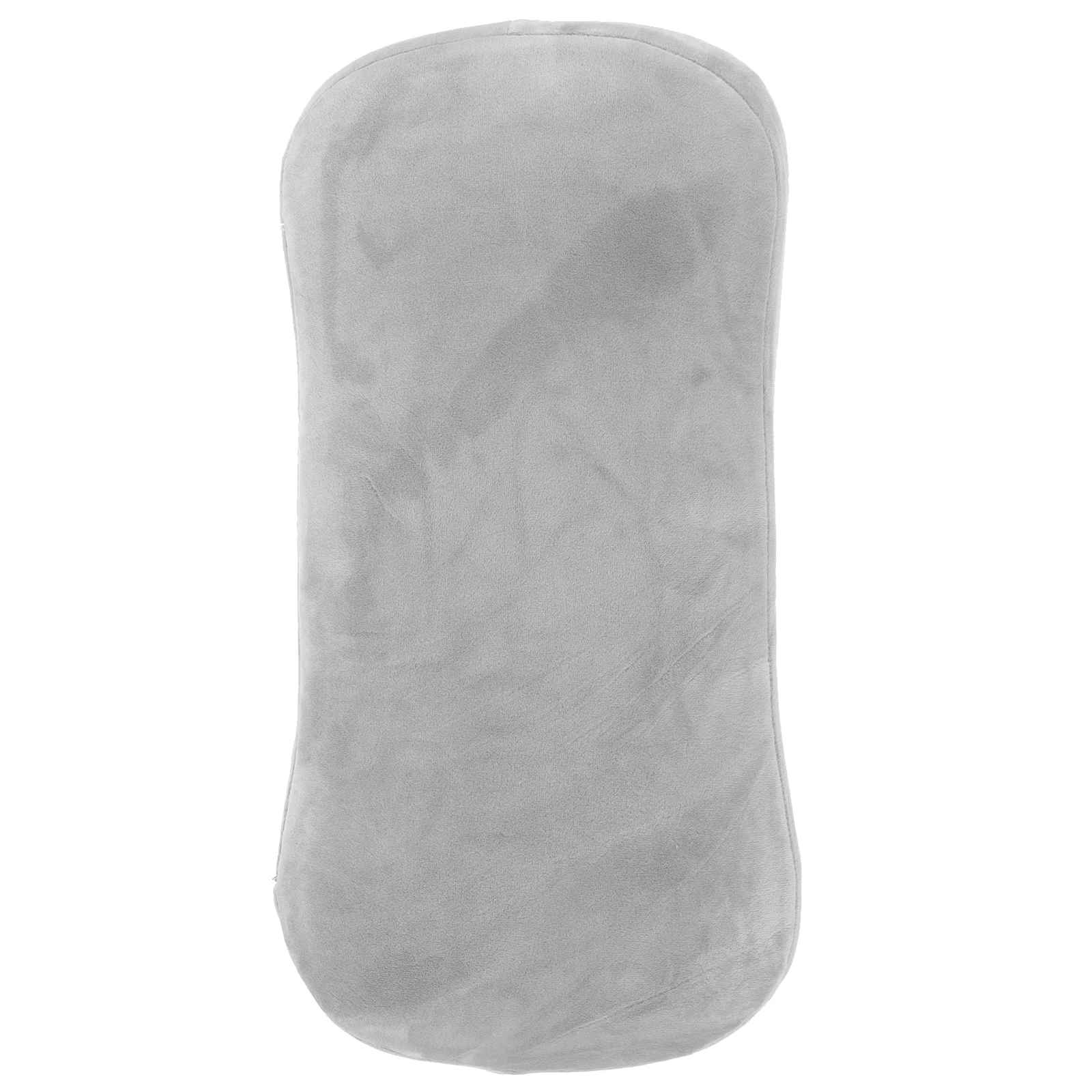 Oreiller de couchage en coton à mémoire de forme, conception à rebond doux pour un soulagement d'assise longue, oreiller idéal pour le repos du cou, chaise de bureau respirante