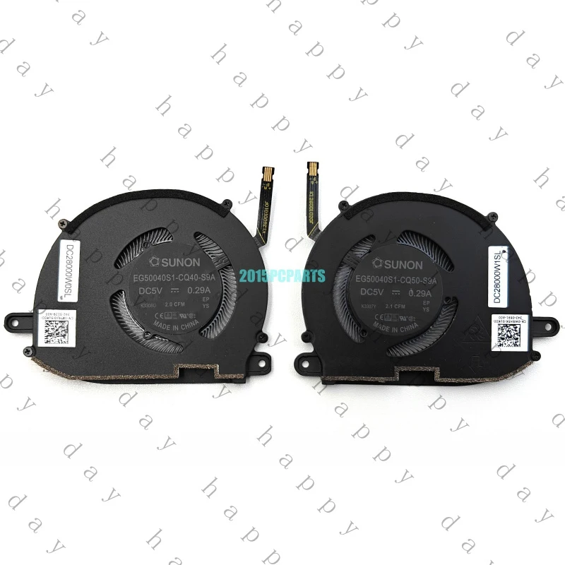 

A+ New for Dell XPS 13 Plus 9320 2022 CPU & GPU Cooling Fans