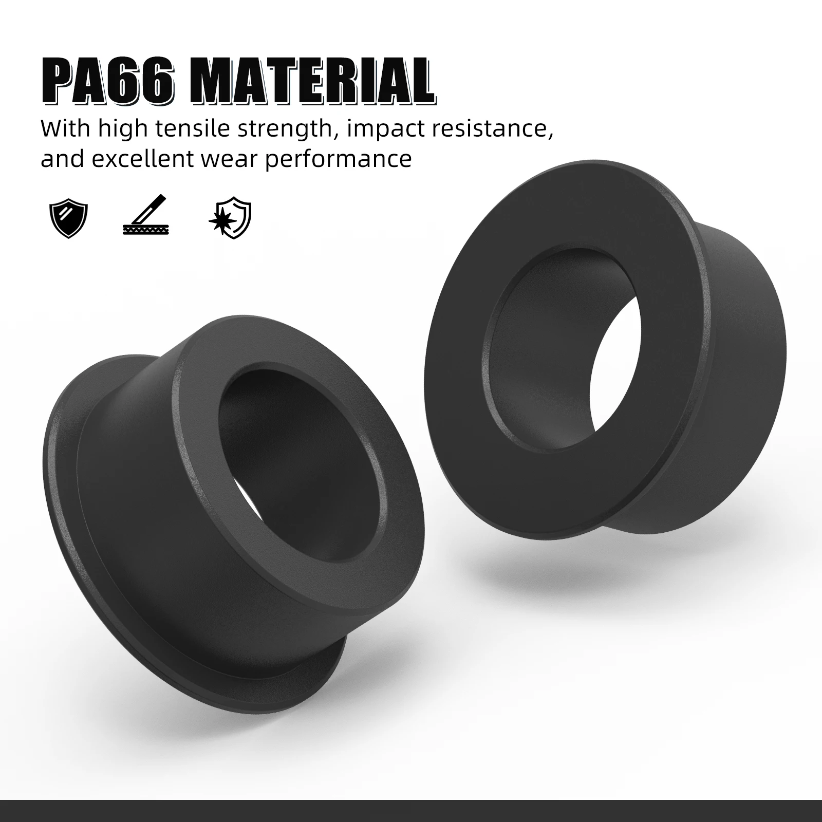 NICECNC الجبهة A Sway الذراع البطانات دائم PA66 المواد لهوندا تالون 1000R 1000RS 1000X 1000XS 2019-2024 51350-HL6-AF0ZB