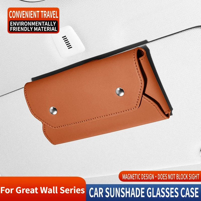 Magnetic Tank Bag - Manyetik Araba Güneşliği Gözlük Tutucu Çantası
