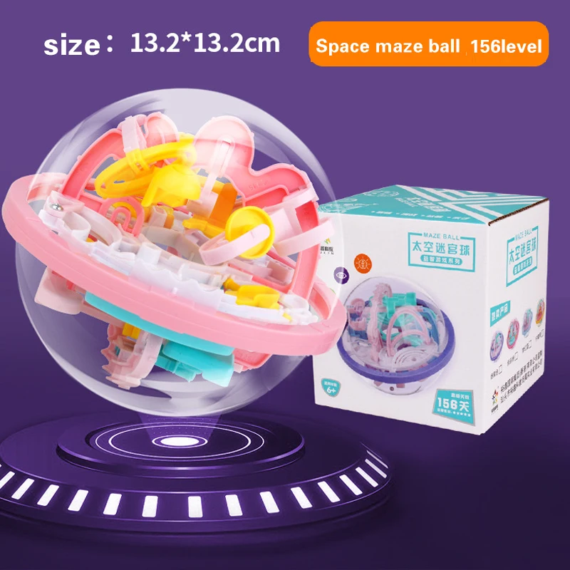 New Original Magia 3D Missão Espacial Labirinto Puzzle Ball Intelecto Bola Esfera Labirinto Globo Brinquedos Educativos Kids Kids Presentes