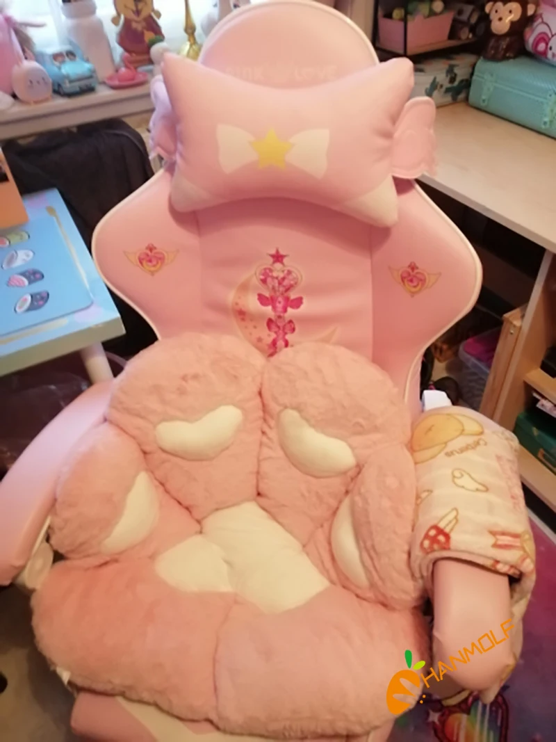 1 pc ins nova pata travesseiro animal assento almofada de pelúcia pequeno sofá piso interior casa cadeira decoração presente inverno animais estimação