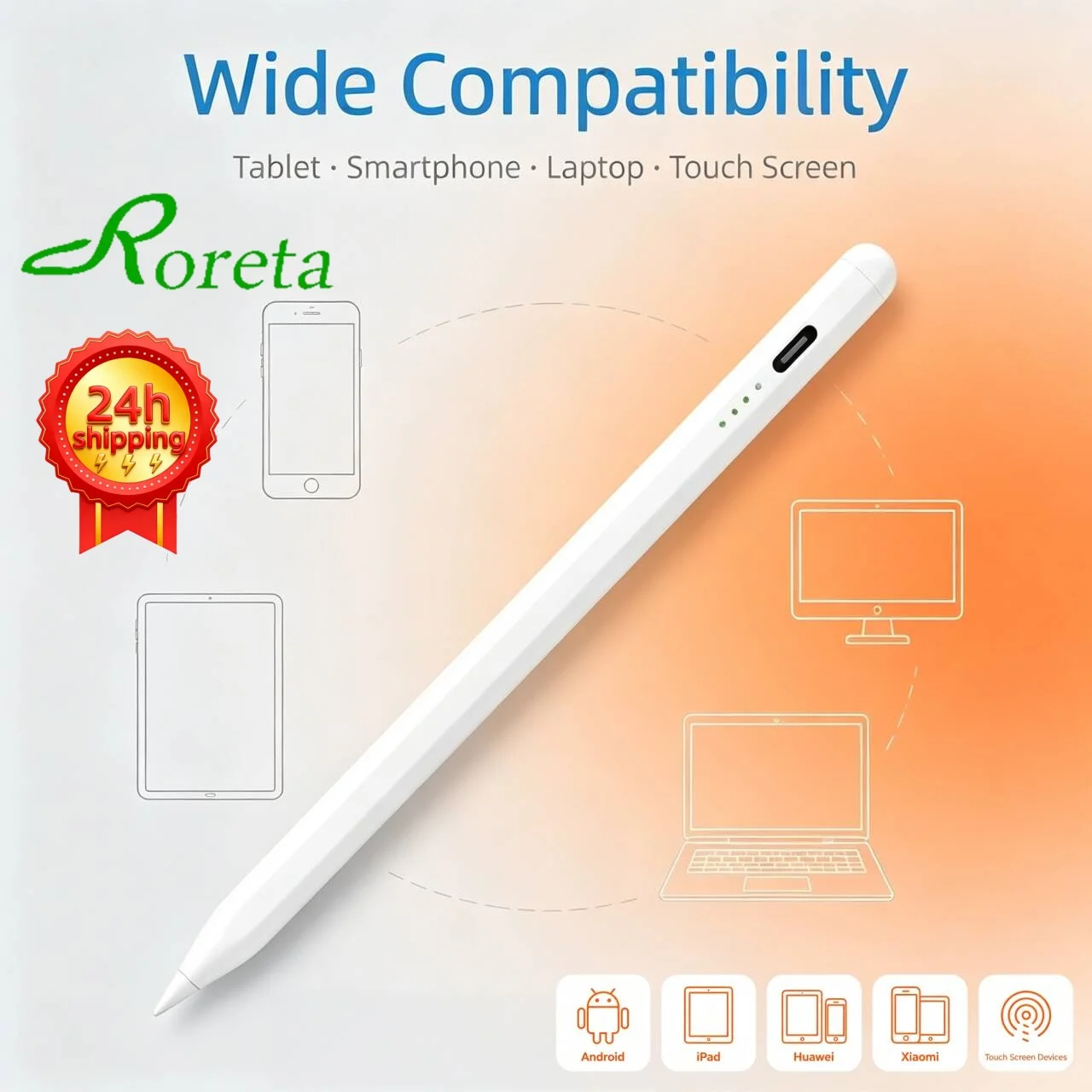 Stylus Pen for Android Tablet Mobile Phone Universal drawing Pen for iPhone Xiaomi Huawei Accessories capacitive for iPad Pencil