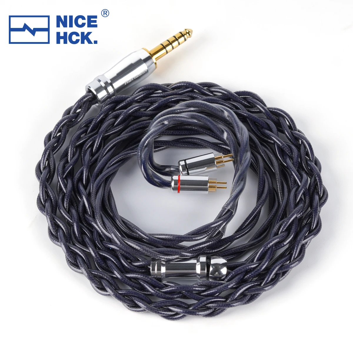 NICEHCK FogWings HiFi Audio Wire 4 Strands Real Gold-Plated 