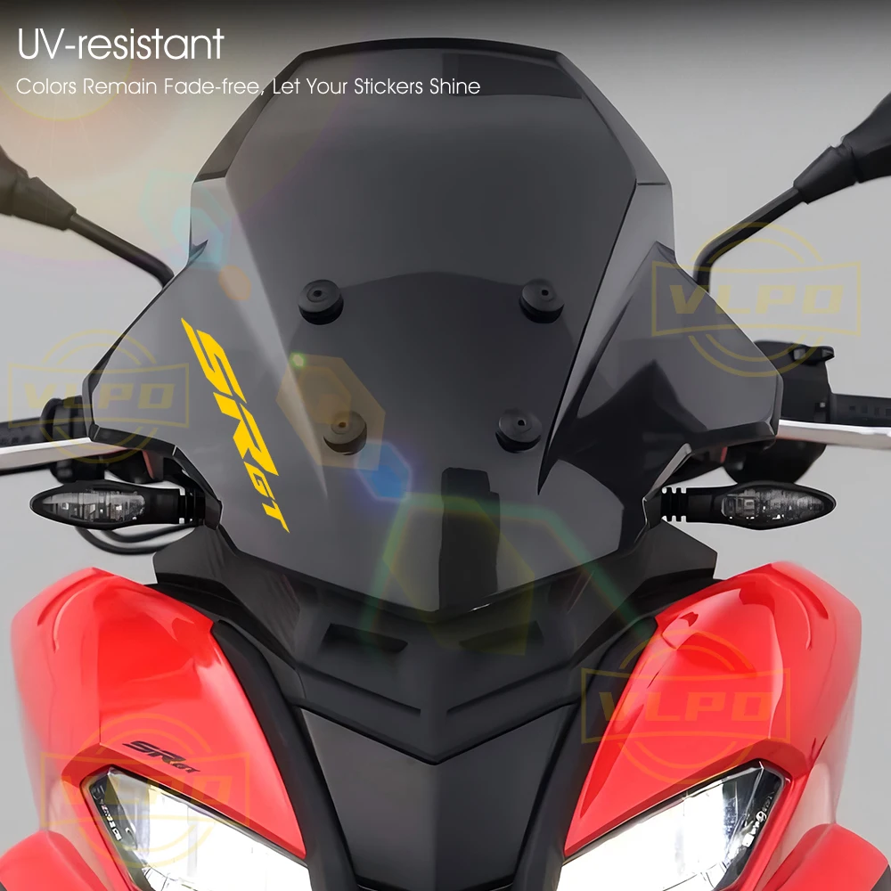 Motorfiets Sticker Waterdichte Sticker voor Aprilia SR GT 125 Stickers SRGT 200 Accessoires decals 2022 2023 2024