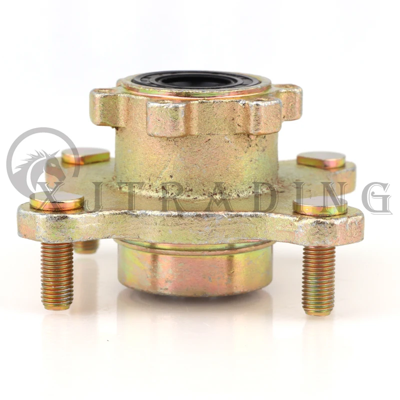 110mm*4 STUD M10 Front Brake Disc Wheel Hub 17mm-17mm Fit For China ATV UTV Buggy Go Golf Cart Quad Bike Accessories