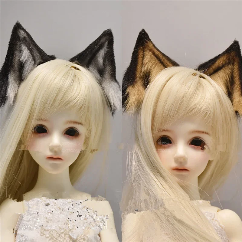 

Doll Use Ear Hairhoop Cat Ear Beast Ear Nekomimi 1/3 Doll Accessory Cute Lovely Halloween Cosplay Cos Gift Cosplsy Prop