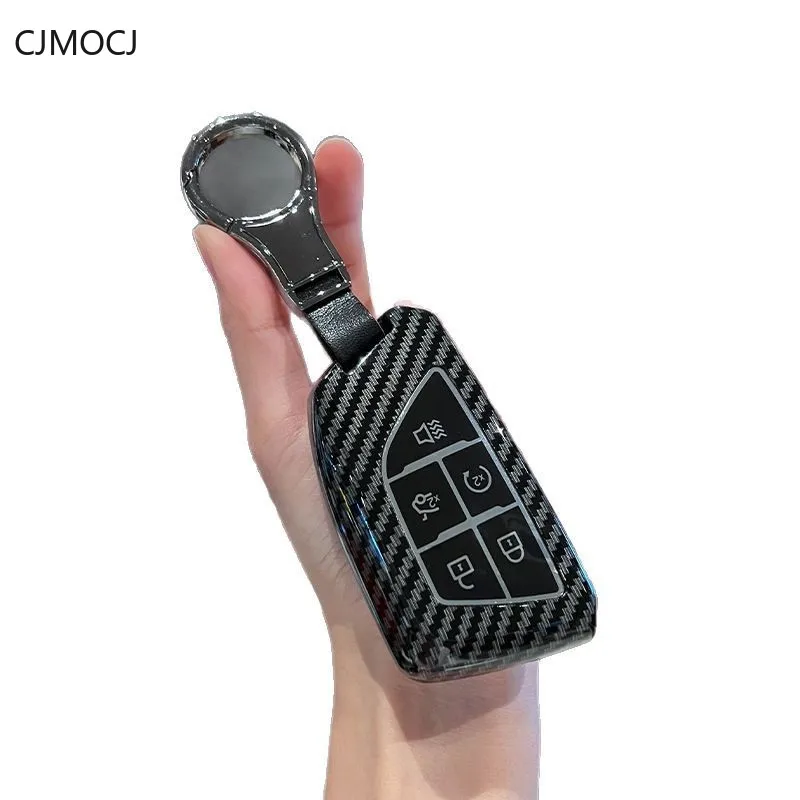 

Premium ABS Key Cover for Cadillac CT5/CT4/CT6/XT4/XT5/XT6/Lyriq/GT4 - Protective Key Case Keybag Keychain
