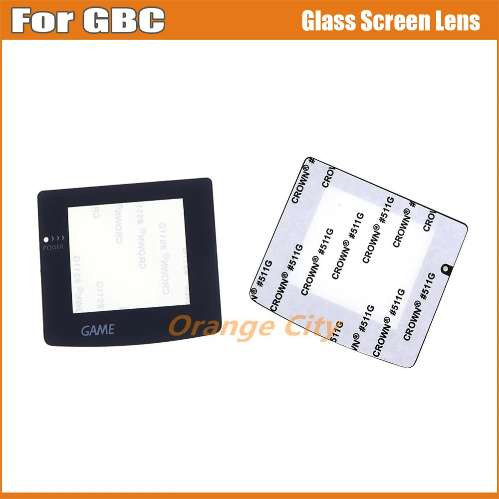 10PCS For Gameboy Color GBC Glass Lens Protector Replacement Repair part Screen Lens Cover For GBC