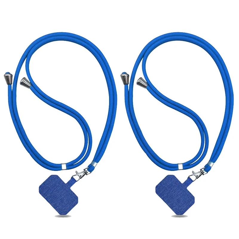 1/2 stücke Universal Einstellbare Telefon Lanyard Strap Handy Hängen Seil Neck Straps Anti-verloren Lanyards Handy Zubehör