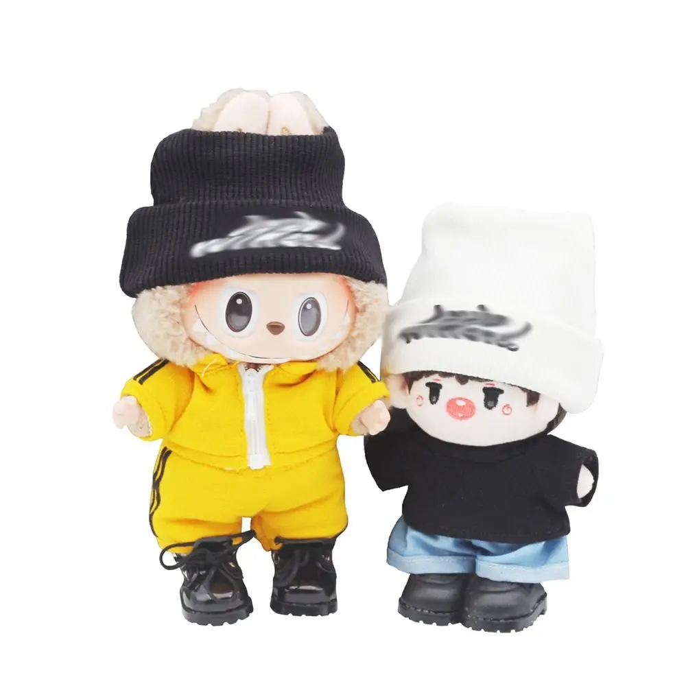 Multiple Styles 17CM Labubu Labubu Hats Handmade Knitted Casual Wear Replacement DIY Doll Accessories Bubble Mart Blind Box