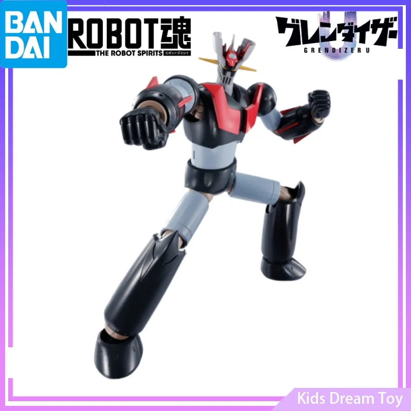 Bandai en Stock Original THE ROBOT SPIRITS [SIDE SUPER] Mazinger X & Jet Scrander Anime figuras de acción juguetes coleccionables modelo regalo
