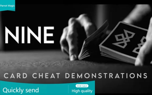 Nine - Card Cheat Demonstrations by Daniel Madison - Magic tricks (Instant Download)