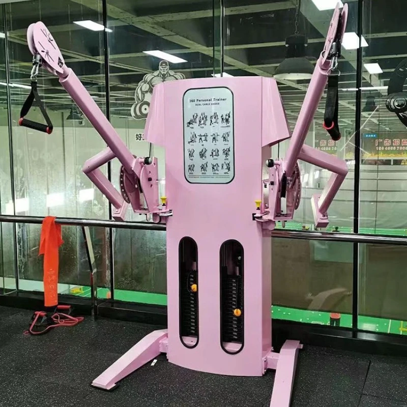 

Commercial fitness high and low pull compound fitness equipment