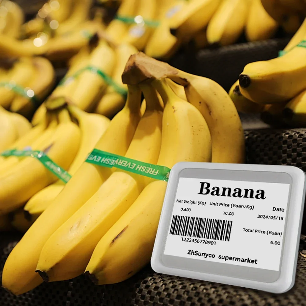 E-Ink Label Phone Nfc Digital Price Tag 4.2 inch Nfc Electronic Shelf Label