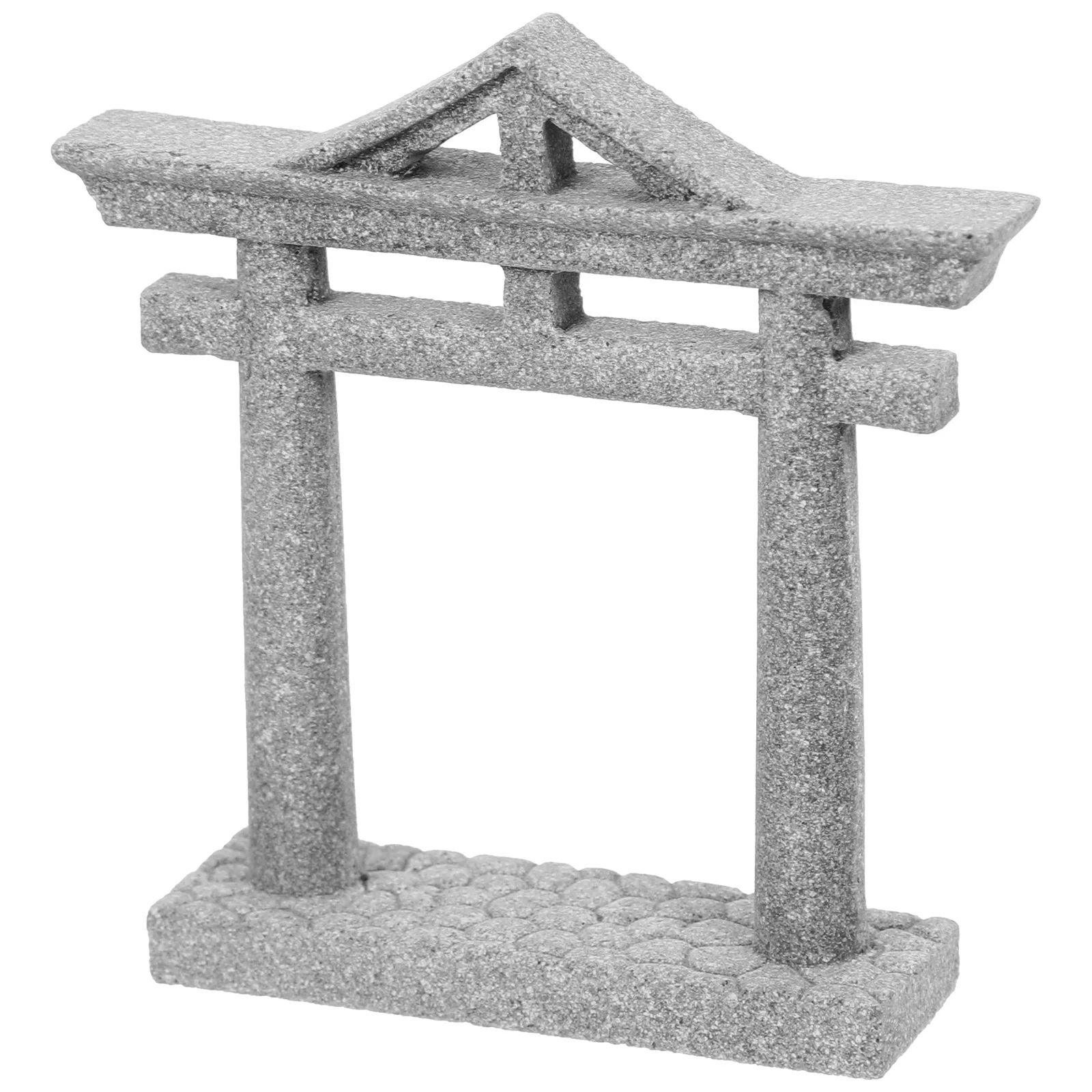 Garden Micro Landscape Torii Gate Decor Decoration Outdoor Ornaments Aquarium Prop Sand Table Decorations Decors Model for