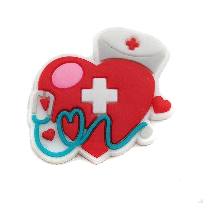 Q Medical Care Shoe Charms for Crocs Sandals Kids Clogs Pins Boy Badges Men Jeans Women Decorations Buckle Shoes Accessories