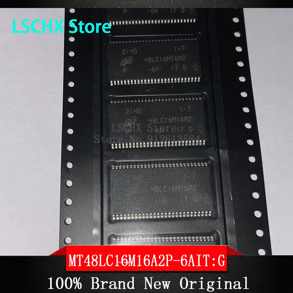 

(5pcs) New MT48LC16M16A2P-6A MT48LC16M16A2P-6AIT MT48LC16M16A2P-7E MT48LC16M16A2P-7EIT MT48LC16M16A2P-75 MT48LC16M16A2P-75IT