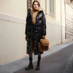 Moncl*r Piumino invernale da donna Cerniera spessa Migliori piumini 90 Piumino d'oca Moda per il tempo libero Cappotto invernale Cappotti invernali femminili