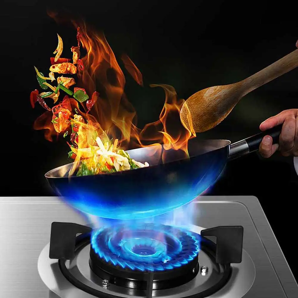 4.8KW Stainless Steel Gas Stoves For The Kitchen Flameout Protection Cocina Gas Hob horno De Gas Empotrable