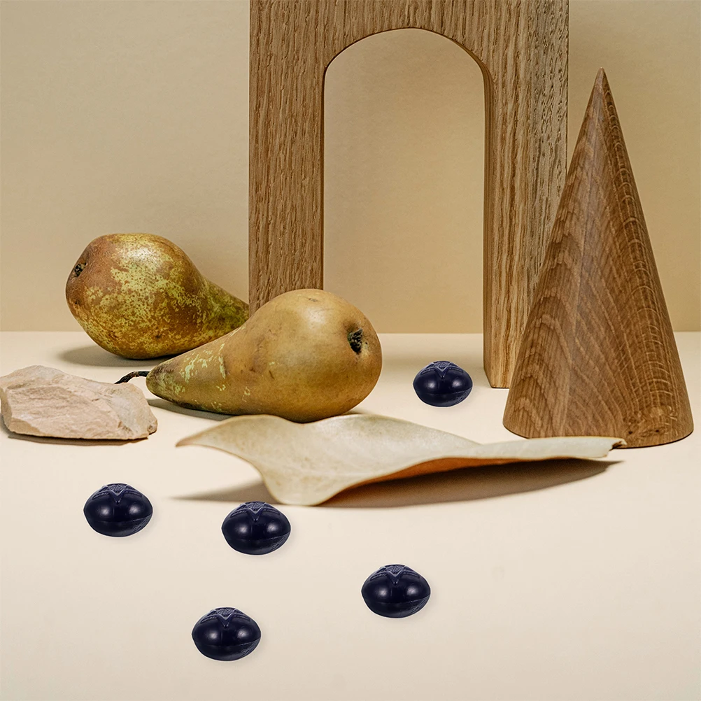 

150pcs Simulated Blueberry Accessories Realistic Faux Artificial Fruit DIY Decor Craft Resin Beads Versatile Wedding