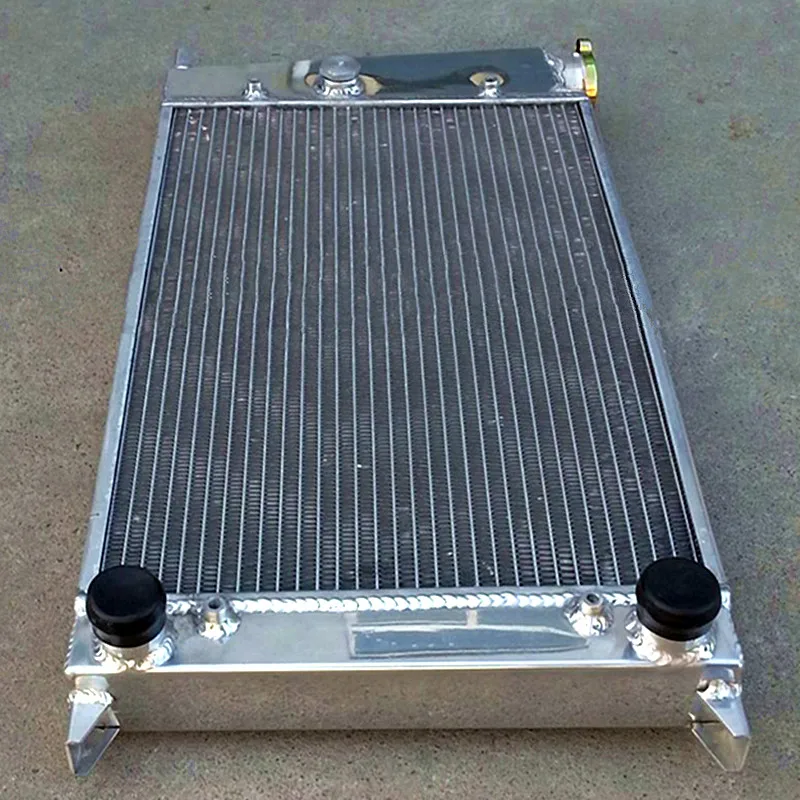 2 Row Aluminum Radiator For 1975-1981 VW Volkswagen GOLF MK1 Jetta Caddy Scirocco GTI SPEC 1.6L 1.8L MT 1976 1977 1978 1979 1980