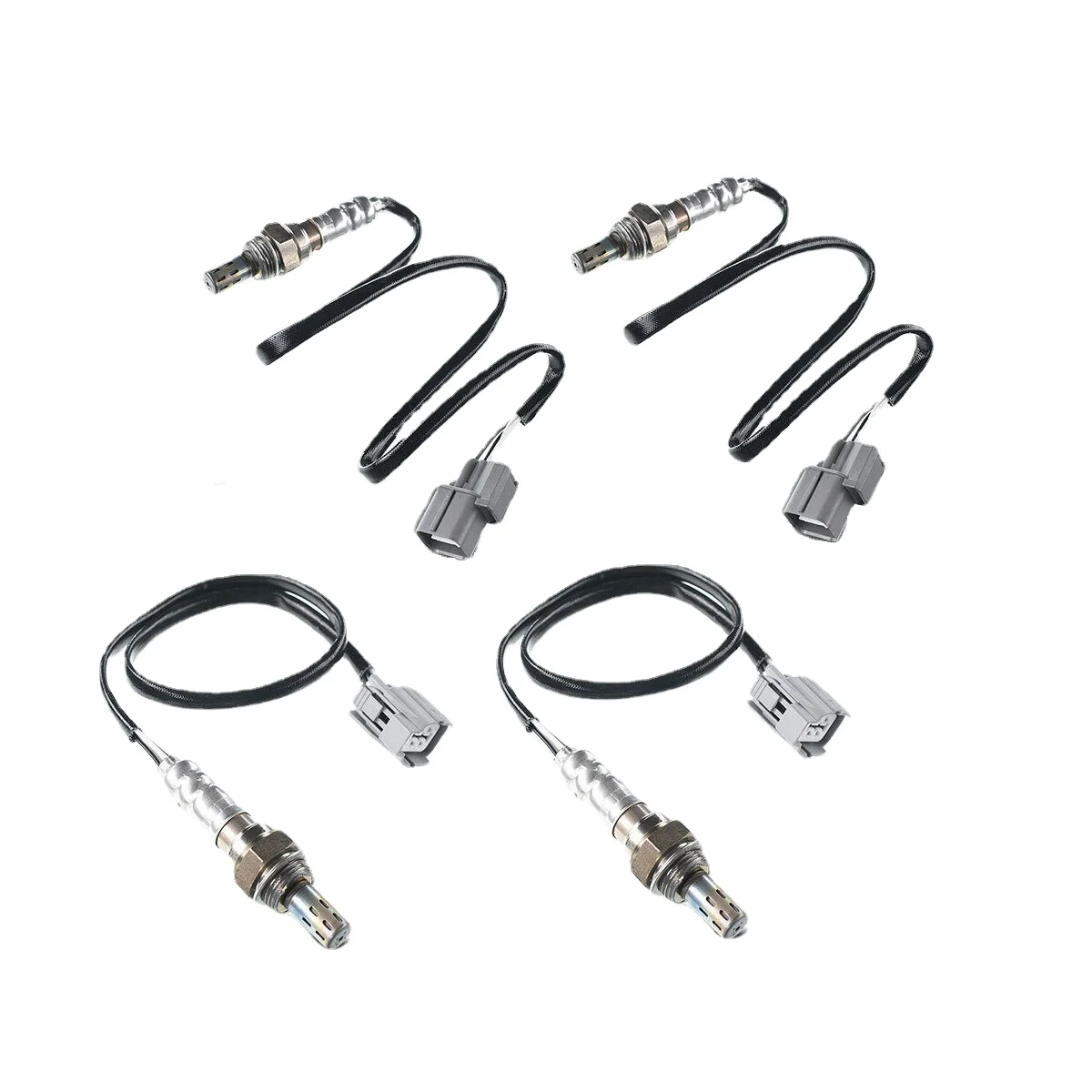 

Kbkyawy 4pcs Upstream&Downstream O2 Oxygen Sensors for Discovery Freelander Range Rover