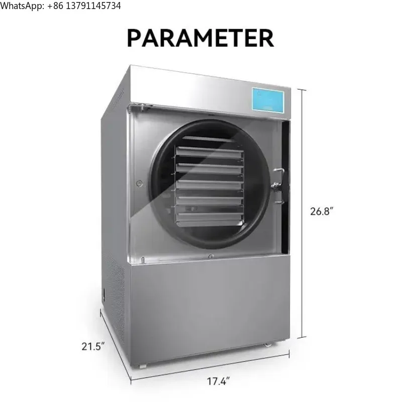 

2026 Industrial Lyophilize Machine 30kg Freeze Dryer With Oilfree Vacuum Pump Cheapest Price