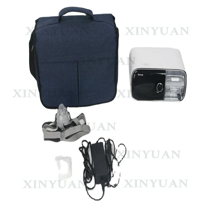 CPAP Machine, Portable Auto Adjust Device Equipped with Heated Tube Rechargeable Design and Travel Case for Household Sleep Apne