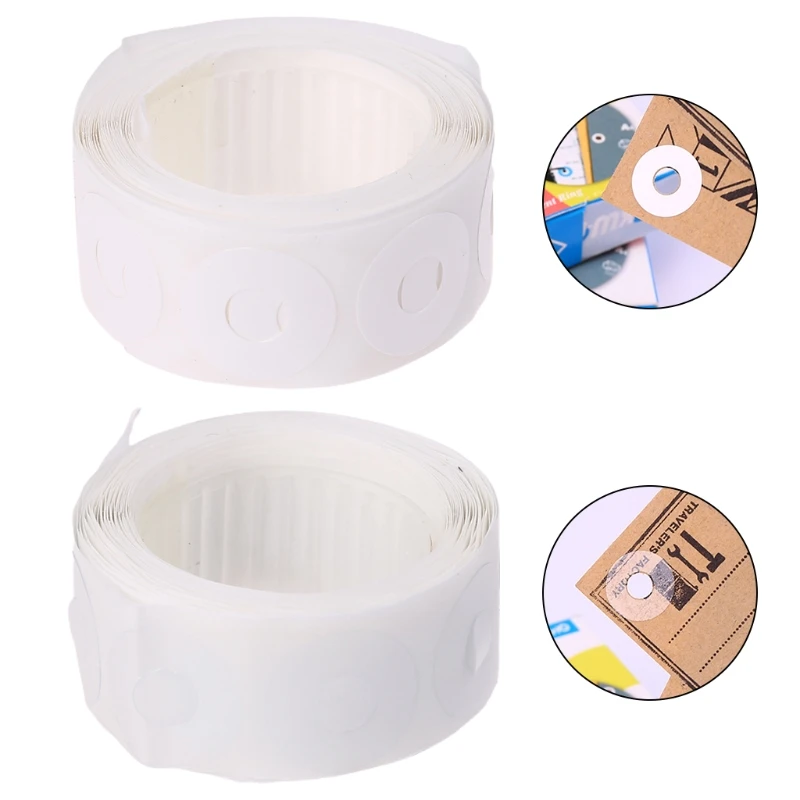 Loose-Leaf Paper Hole Reinforcement Labels Round Stickers Office Reinforcer Strong Subsidies Loose-leaf Hole Fittings