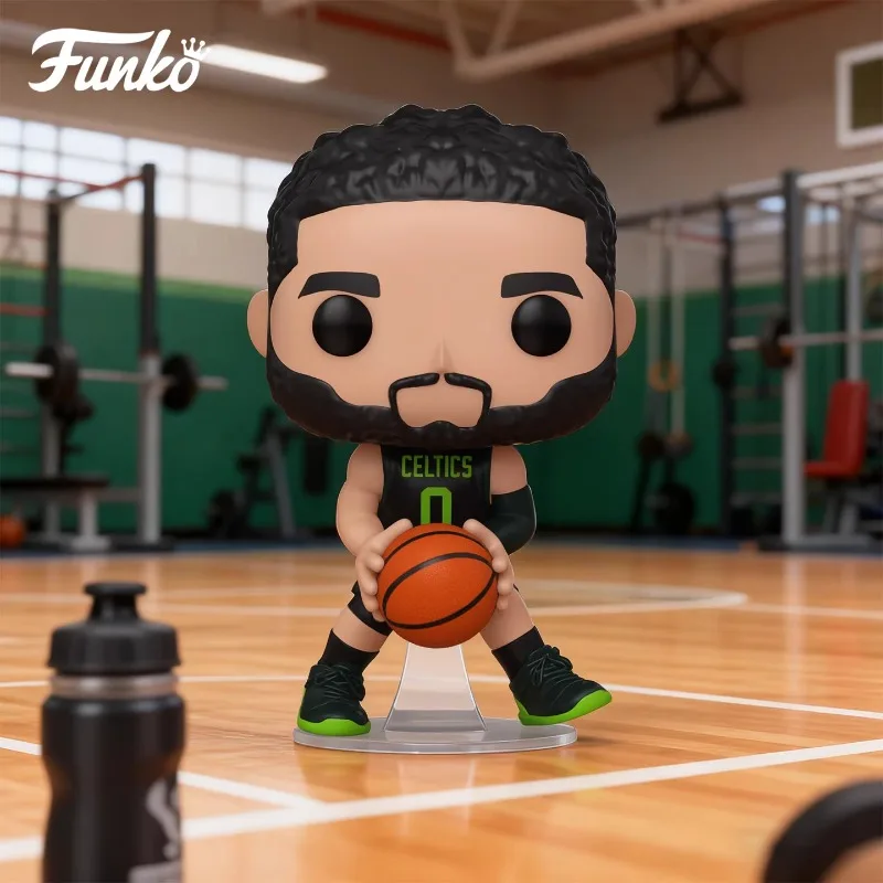

FUNKO POP 《NBA Boston Celtics Jayson Tatum 24-25 Сезон Коллекционное издание》Настольный декор Орнамент Модель Игрушки Коллекционные