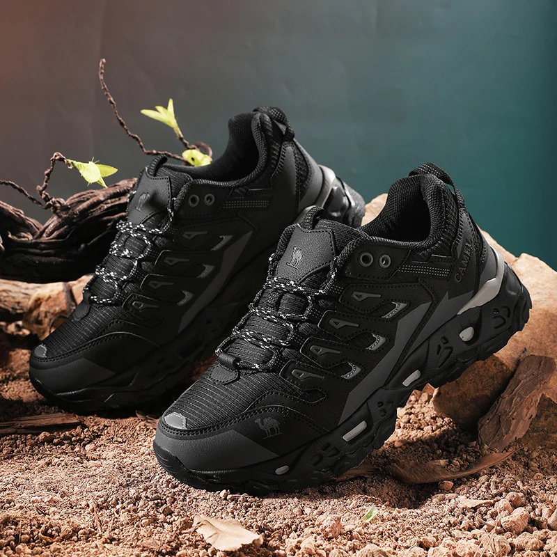 Herren Outdoor-Sneaker, Sportschuhe, Wanderschuhe, rutschfeste Trekking- und Campingschuhe, Trainingsschuhe, Laufschuhe, atmungsaktive Kletterschuhe, Trail-Schuhe. – Detail 7