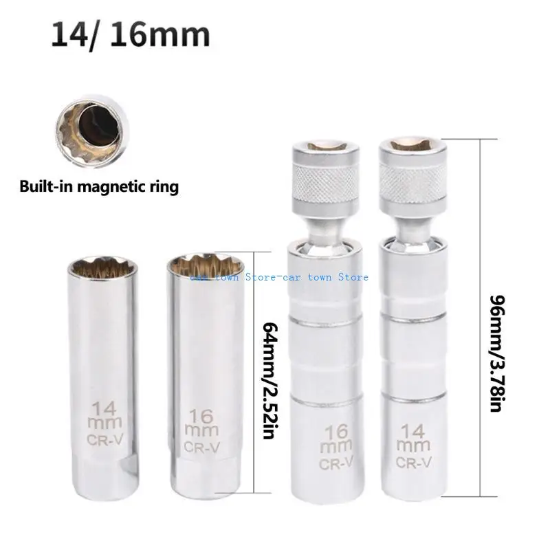 Niezawodny zestaw nasadek do świec zapłonowych RXJE Nasadka konserwacyjna silnika 560 Nm zapewniająca dokładną kontrolę