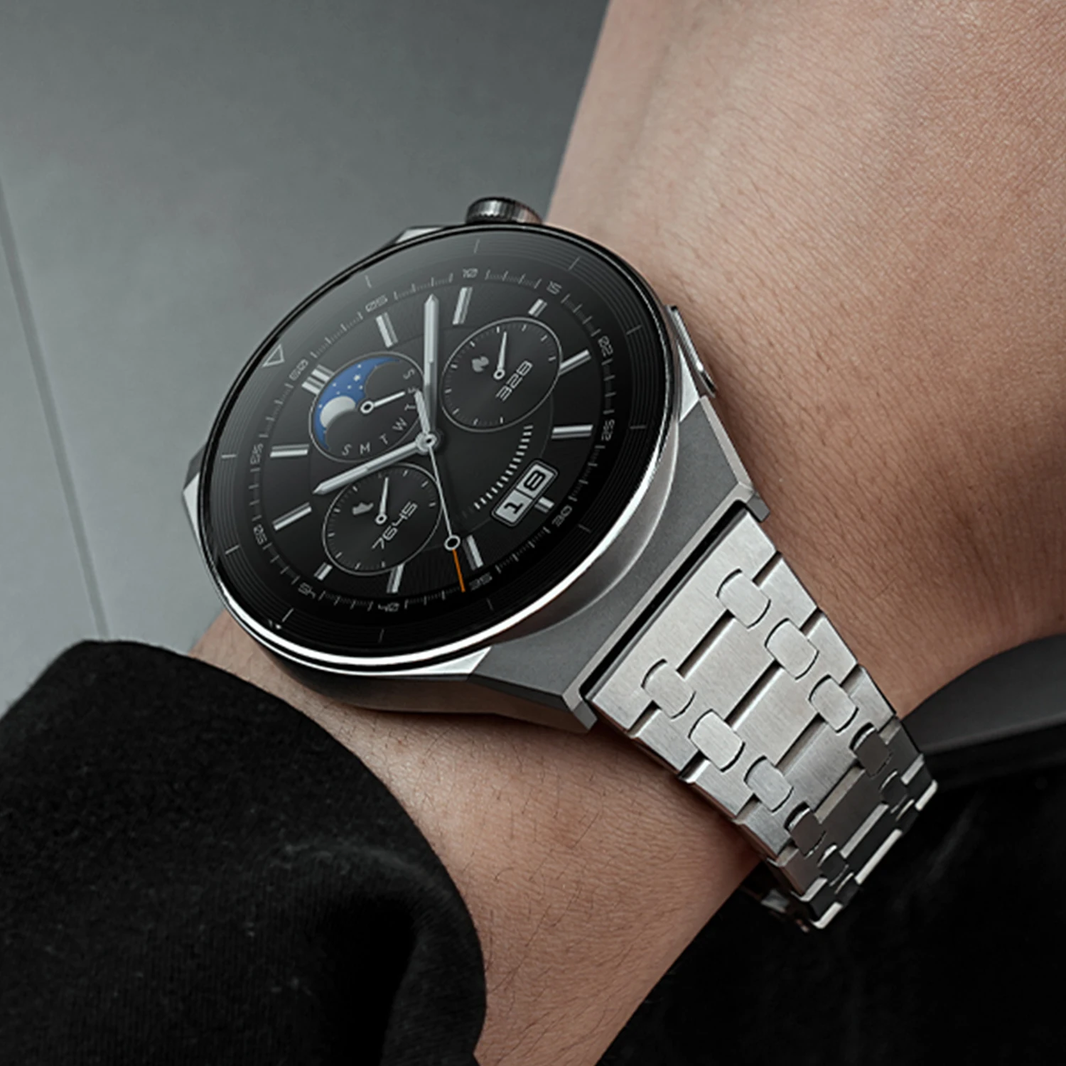 Stainless Steel Strap For HUAWEI Gt3 Pro 46mm GT2 GT4 46mm 4Pro Metal Watchband For HUAWEI WATCH Ultimate Bracelet Accessories