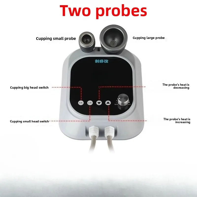 Electric Vacuum Scraping Cupping Massager Multifunctional Full Body Meridian Massage Device