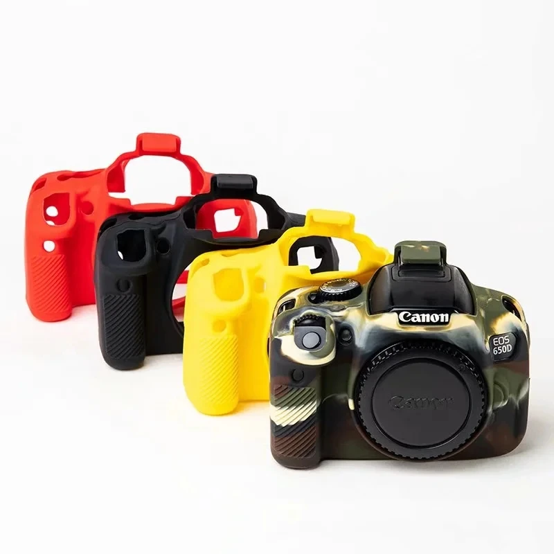 Soft Camera Bag Canon EOS Kiss X6i X7i Silicone Case Rubber Camera Body For Canon EOS Rebel T4i T5i