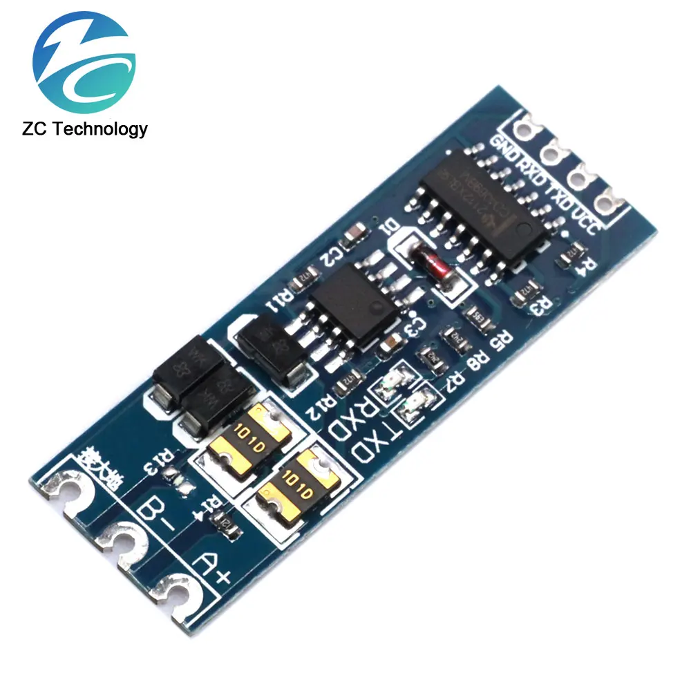 1/5/10PCS TTL Turn To RS485 485 To Serial UART Level Mutual Conversion Hardware Automatic Flow Control Power Supply 3.3V 5V
