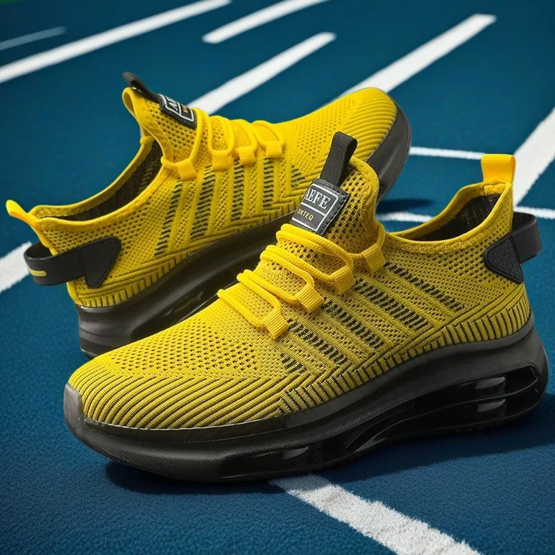 MAEDEF 남성 운동화 캐주얼 스포츠 신발 편안한 통기성 남성 디자이너 신발 메쉬 워킹 스니커즈 남성 체육관 운동화