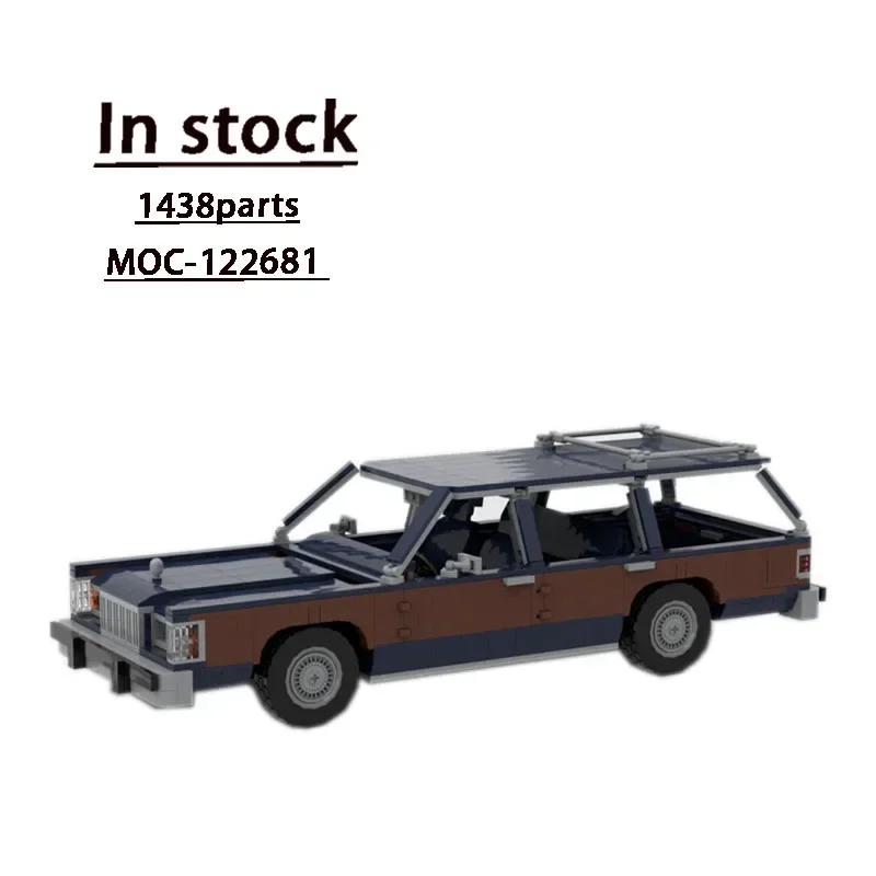 

MOC-122681 Luxury Travel Six-Seater Truck Building Block Model 1438 Parts MOC Creative Kids Adult Building Block Toy Gift