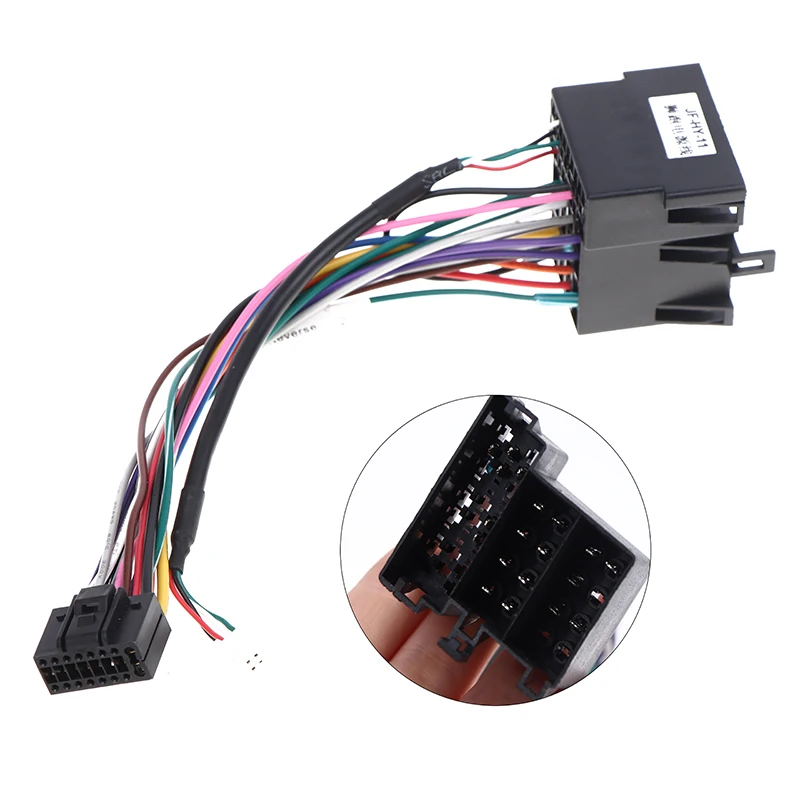 Hot Android Car Radio Stereo GPS Central Automotive Multimedia Player Accessories Car Audio MP5 Player Power Cable 16P Handheld