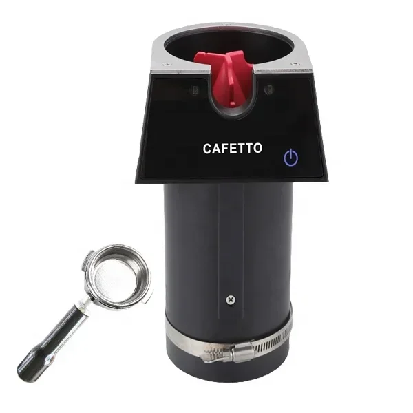 2025Noiseless portafilter cleaner electronic barista tools for 53 mm basket 2022