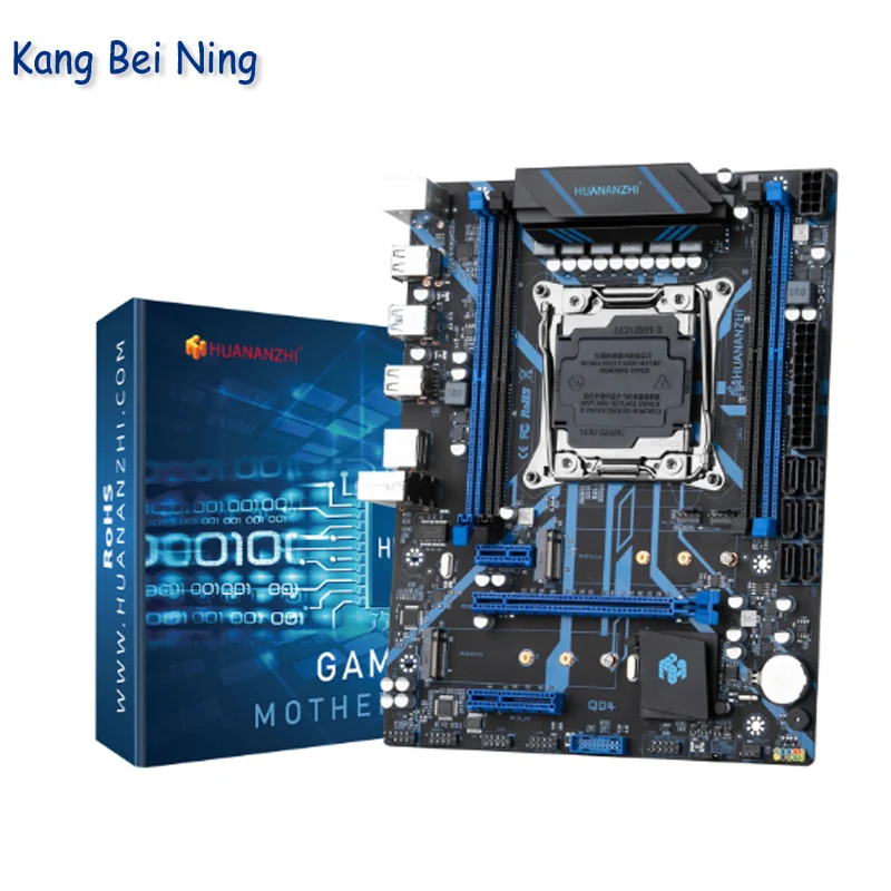 HUANANZHI QD4 X99 Motherboard set with combo kit XEON LGA2011-3  Desktop Memory NVME USB 3.0