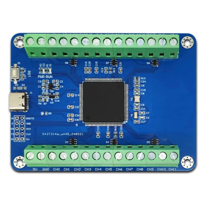 A73E-STM32F407ZET6 Module 24 Channel 12 Bit AD Sampling Module Data Acquisition Module