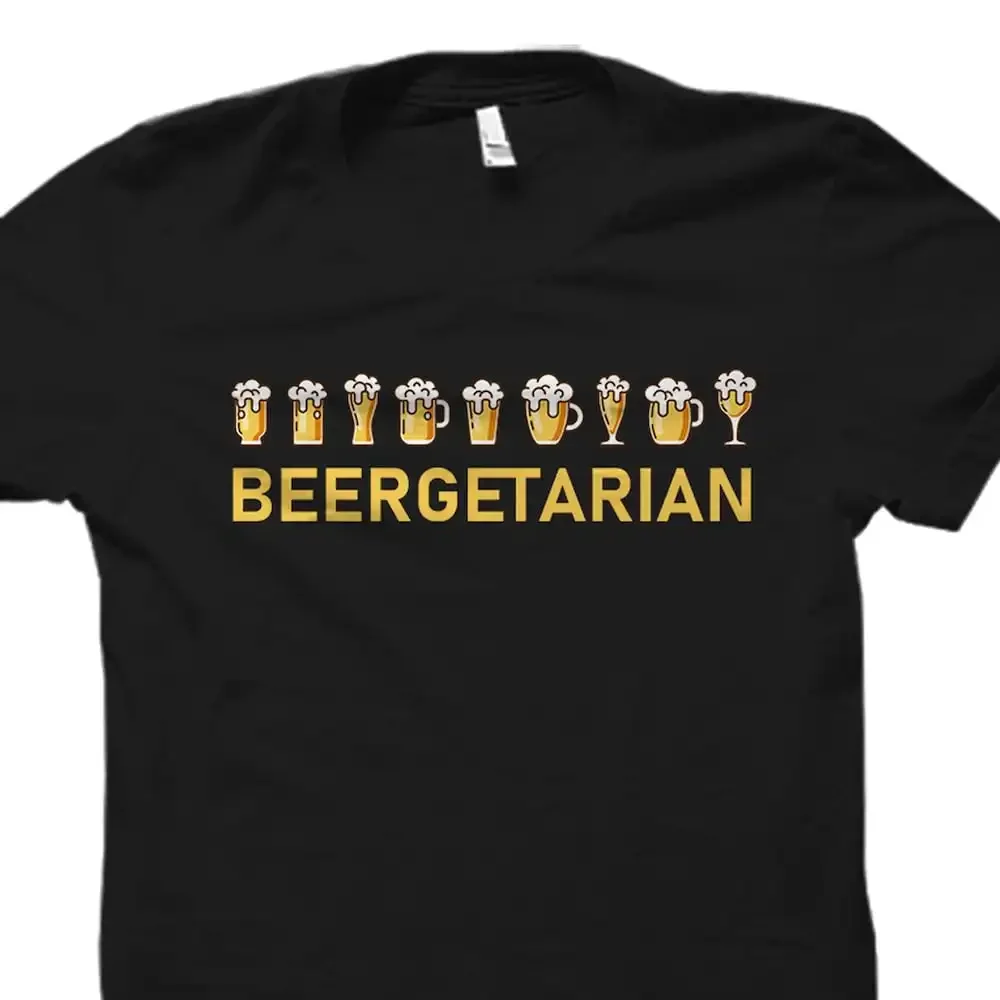 Beer T Shirt Brewing Brewer Lover Brewery Brew Master Beergetarian Os2327