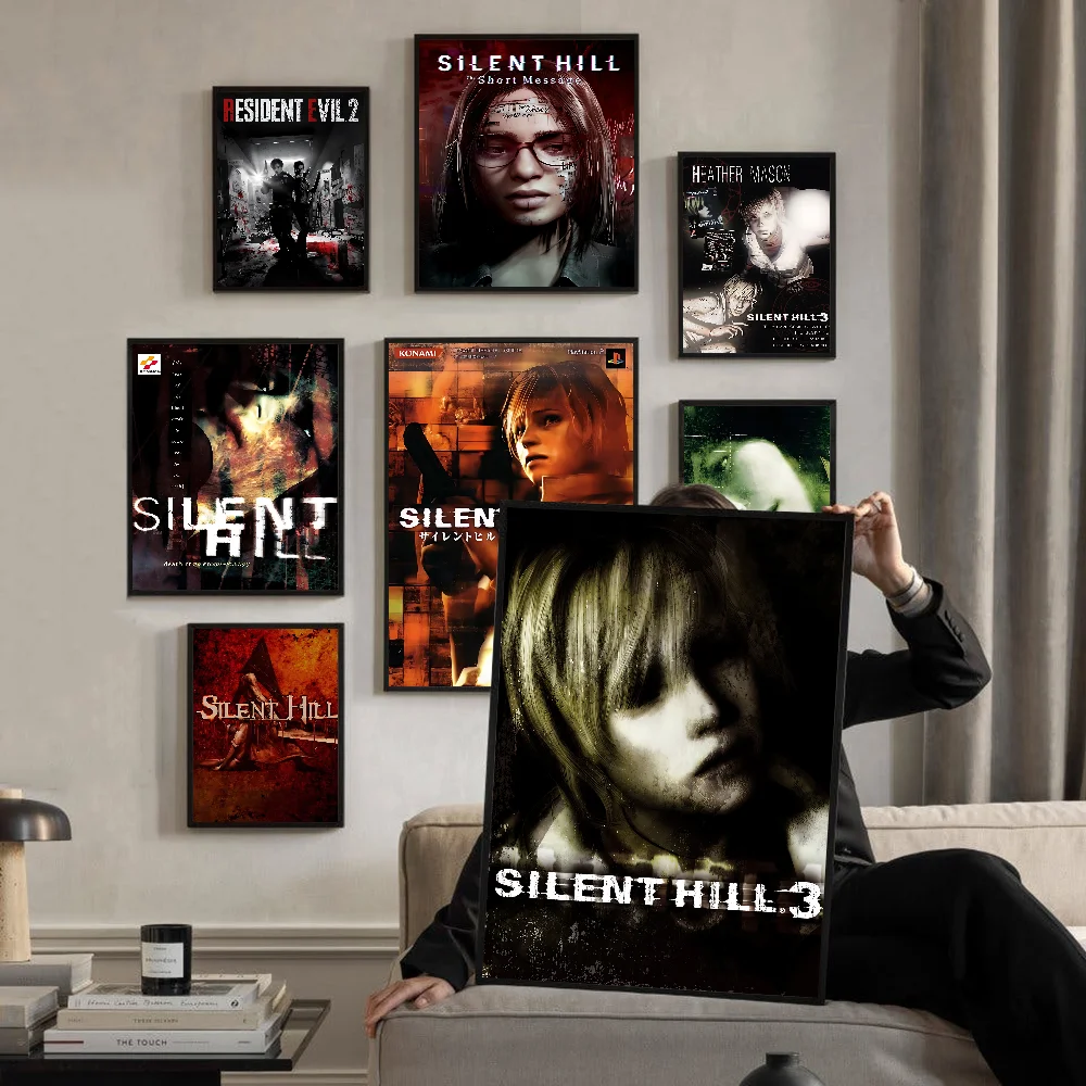 

Silent Hill Game Good Quality Prints And Posters HD Quality Poster Wall Art Painting Study Home Decor