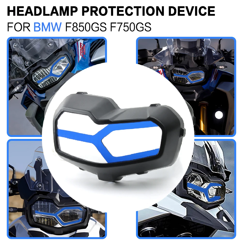 

Motorcycle Headlight Guard Protector Cover Head Lamp Light Patch Grille For BMW F750GS F850GS F 750GS 850GS Adventure 2018-2024